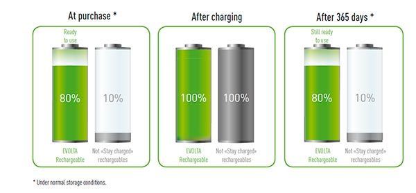 Rechargeable Evolta